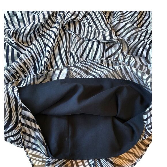 Ted Baker Emidius Zebra Print Silk Strapless Dress EUC - Picture 11 of 11